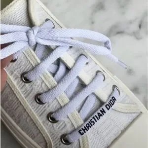 靴 ChristianDior Christian Dior Off-white Cannage Leather Peep Toe Heels 36
